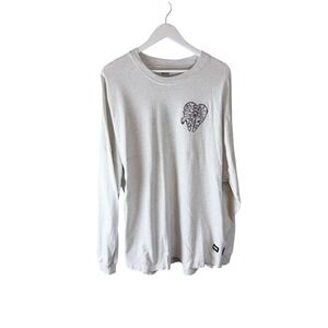 Star Wars Spirit Jersey Millennium Falcon I Love You Gray Long Sleeve XXL